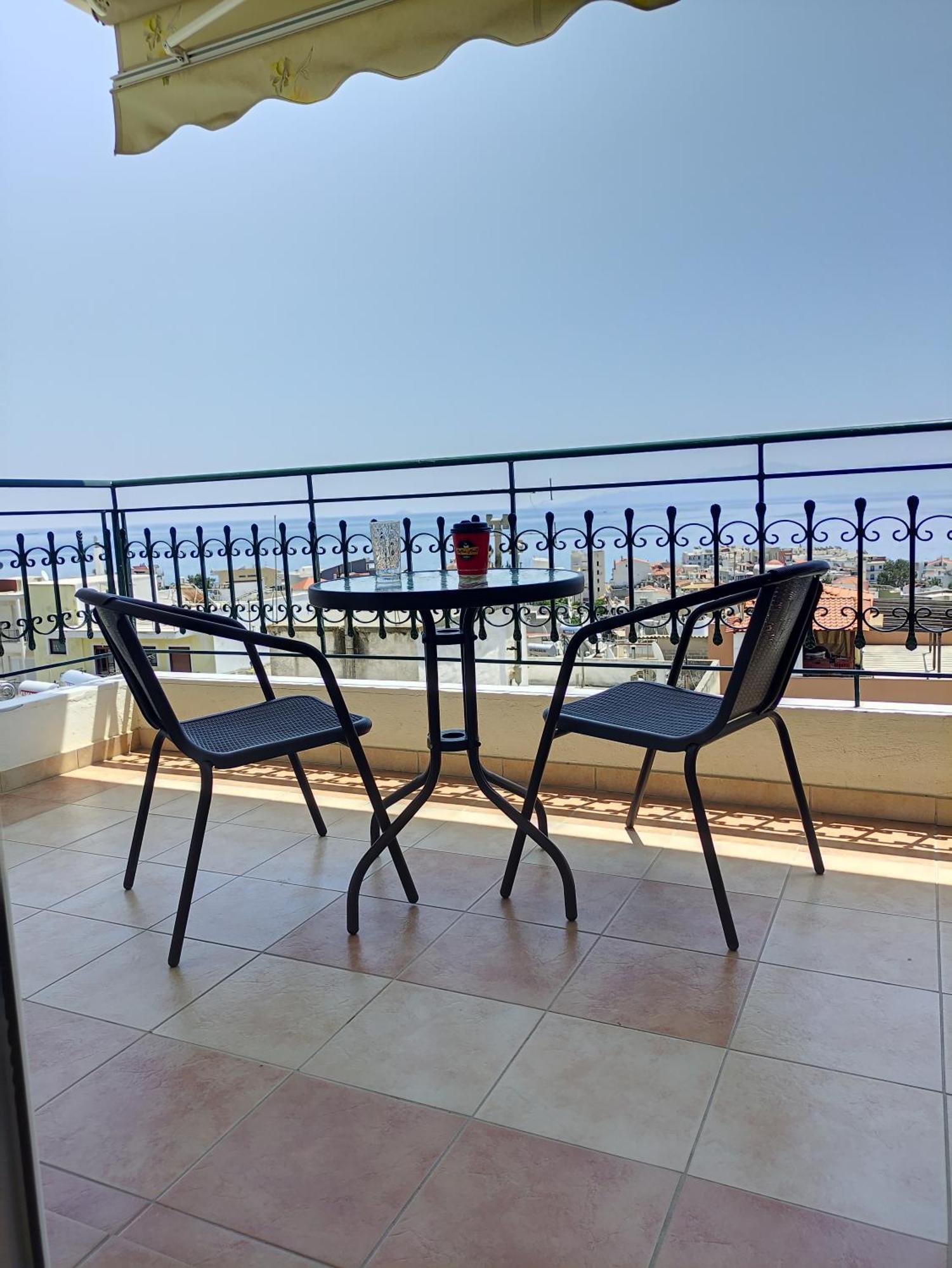 Evris House Panoramic Sea View Apartment Kavala Exterior photo